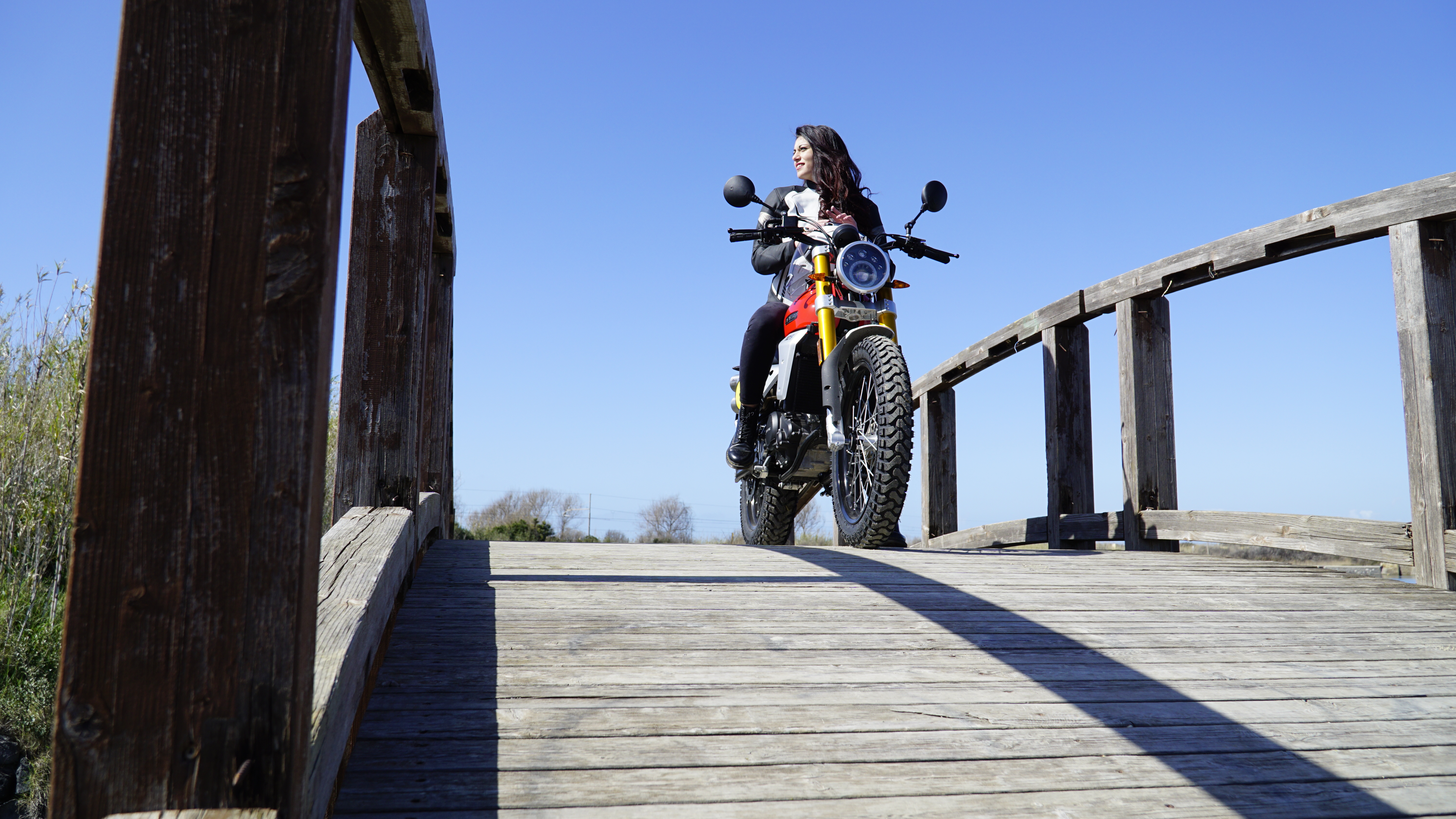 scrambler fantic caballero LUCIA DAMIATA