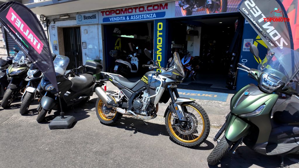 kove 800 x topomoto napoli