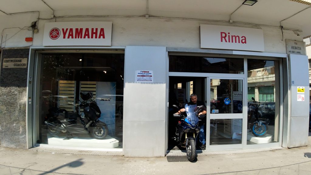 yamaha tracer 9 gt+ rima napoli