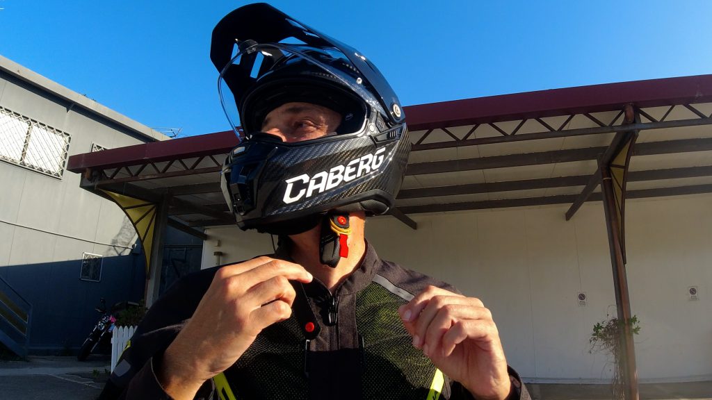 caberg tanami casco carbonio
