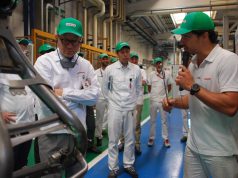 Honda Toshihiro Mibe visita Atessa