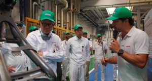 Honda Toshihiro Mibe visita Atessa