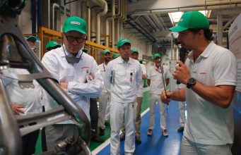 Honda Toshihiro Mibe visita Atessa