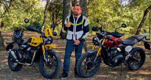 TRIUMPH SCRAMBLER 400 XC ASSALTO AL SENTIERO