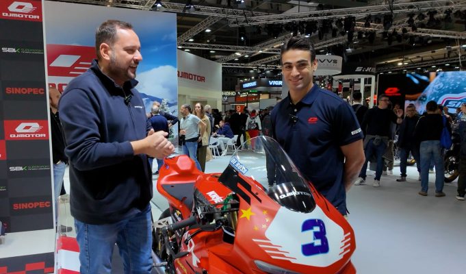 INTERVISTA TV A RAFFAELE DE ROSA, con QJ MOTOR GROSSI PASSI AVANTI de rosa ss 2025 qj motor