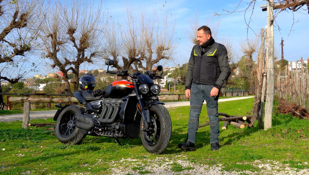 triumph rocket 3 salerno