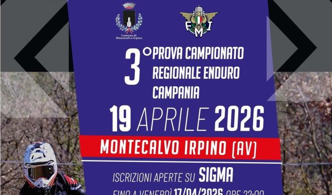 19 aprile Campionato Campano Enduro a Montecalvo Irpino