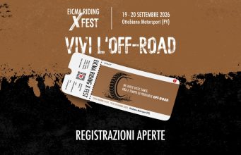 EICMA RIDING X FEST a OTTOBIANO per l’off road