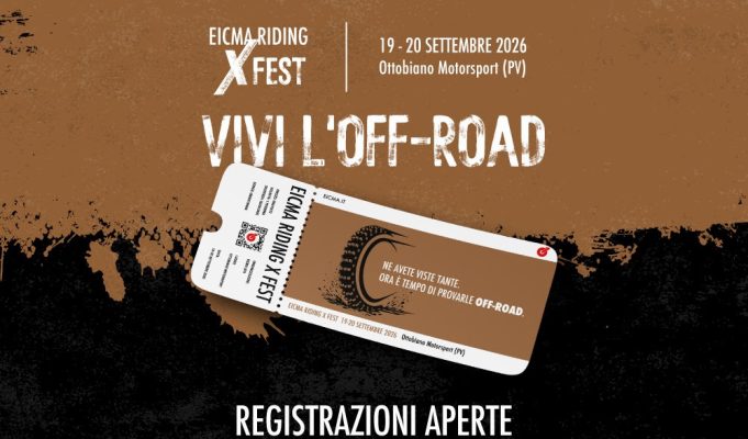 EICMA RIDING X FEST a OTTOBIANO per l’off road