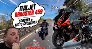 Italjet Dragster 459 cambio sequenziale. Scooter o Moto Sportiva?