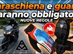 Paraschiena e guanti saranno obbligatori