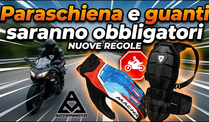 Paraschiena e guanti saranno obbligatori